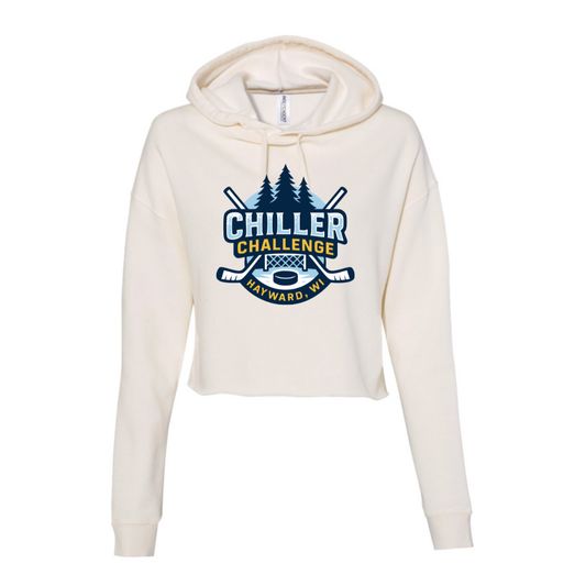 Women's Crop Hoodie - Ivory