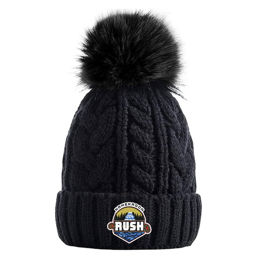 Fleece Lined Pom Beanie