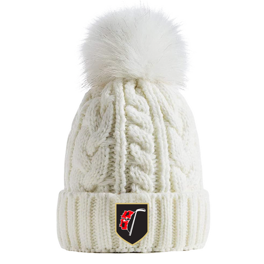 Fleece Lined Pom Beanie