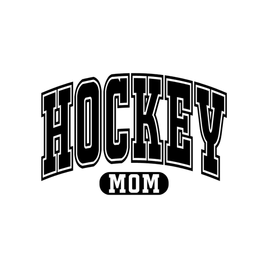 3" Hockey Mom Sticker
