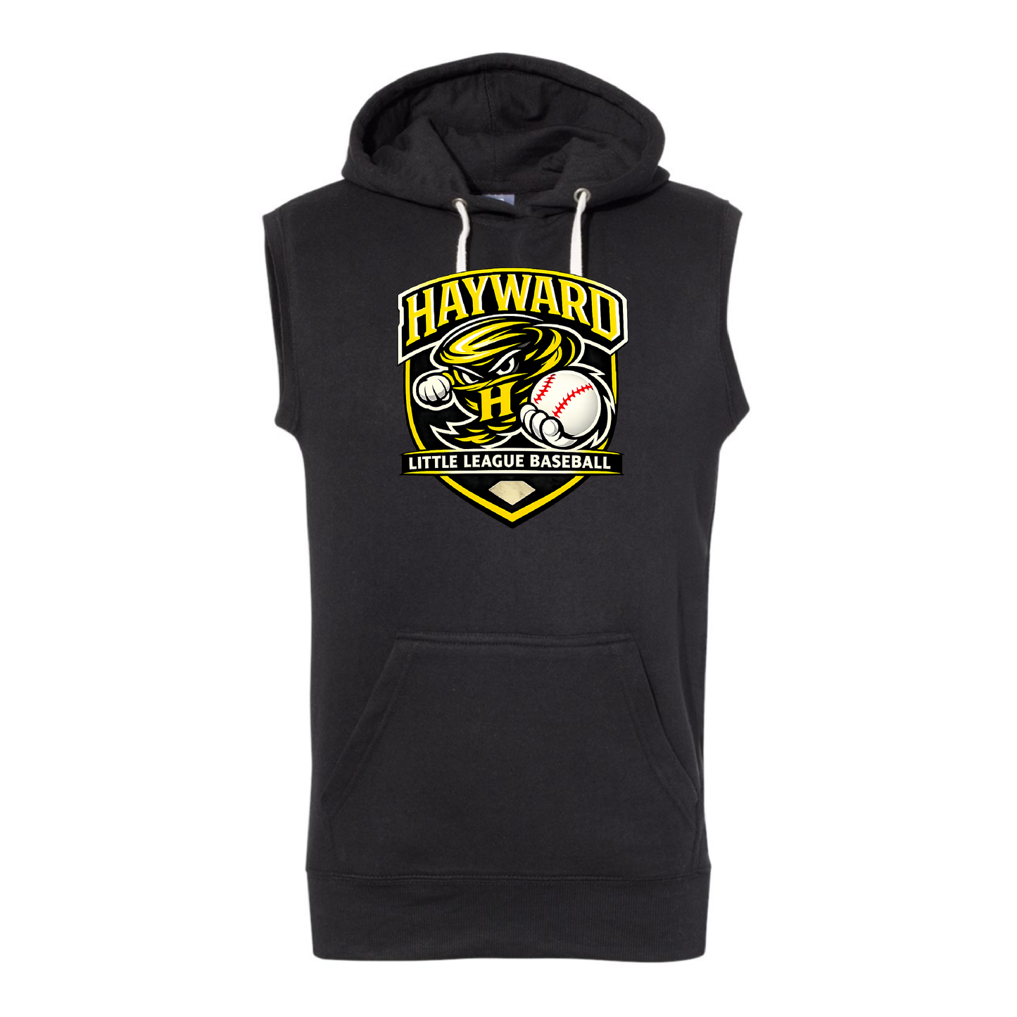 HLL - Men's Triblend Sleeveless Hooded Sweatshirt