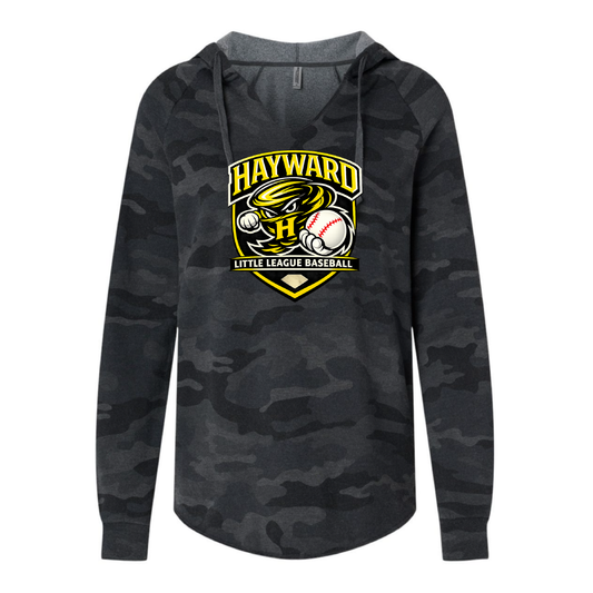 HLL - Women’s Lightweight Wash Hooded Sweatshirt