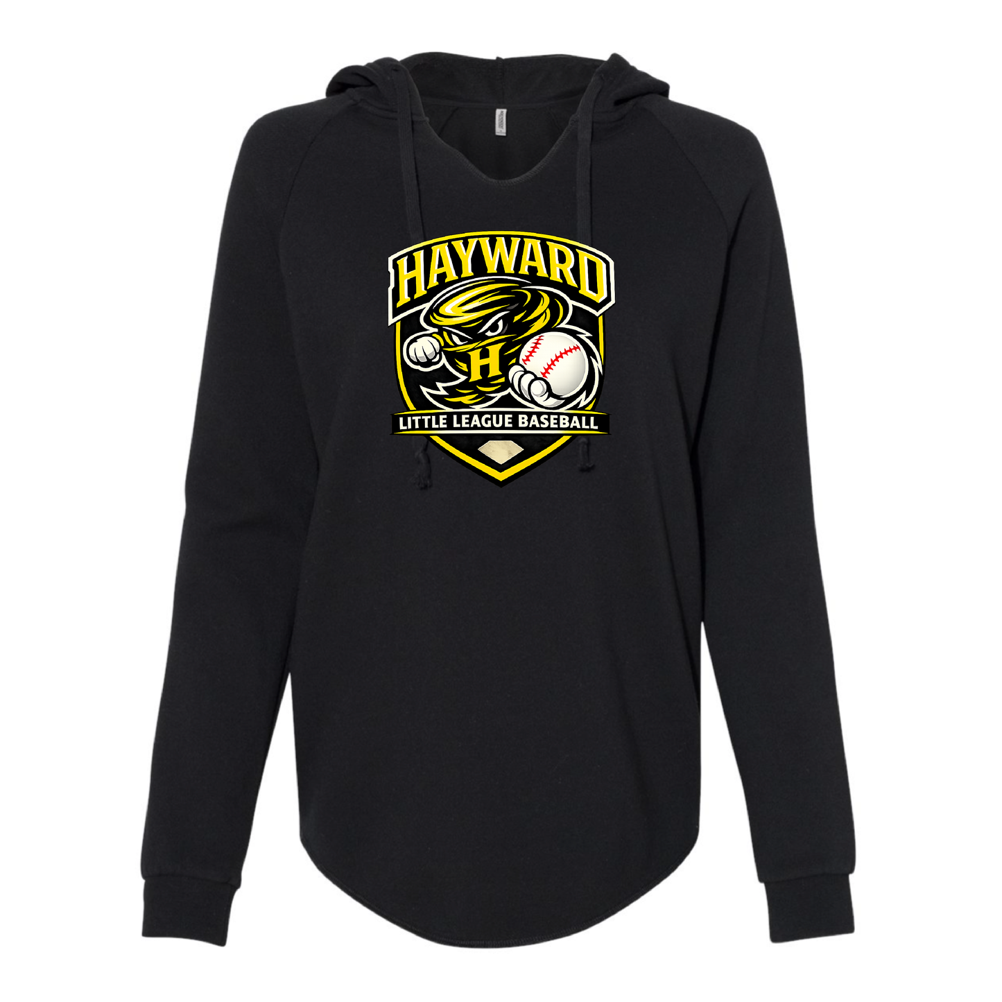 HLL - Women’s Lightweight Wash Hooded Sweatshirt