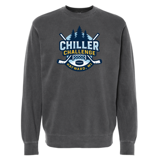 Men's Pigment Dyed Crewneck - Black