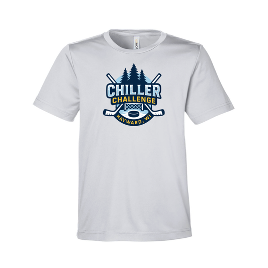 Youth Pro Performance Tee - Silver